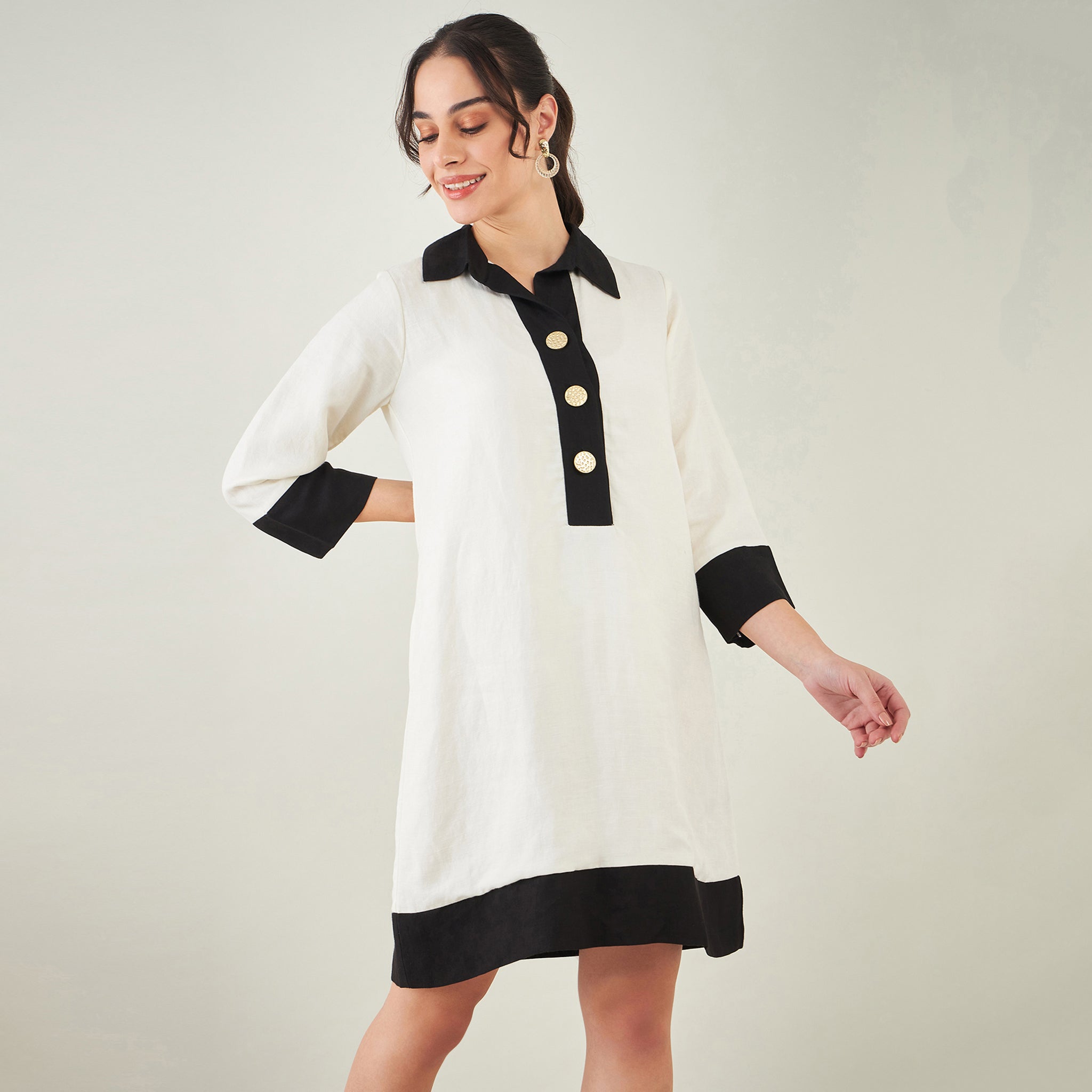 Off white cheap shirt dress