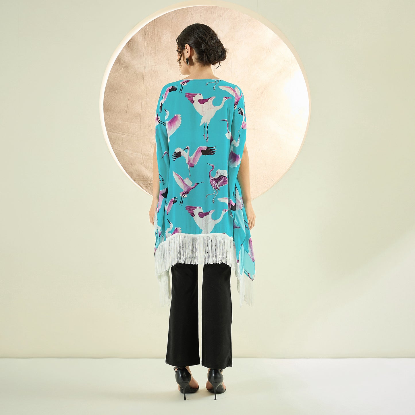 Blue Flamingo Short Tunic