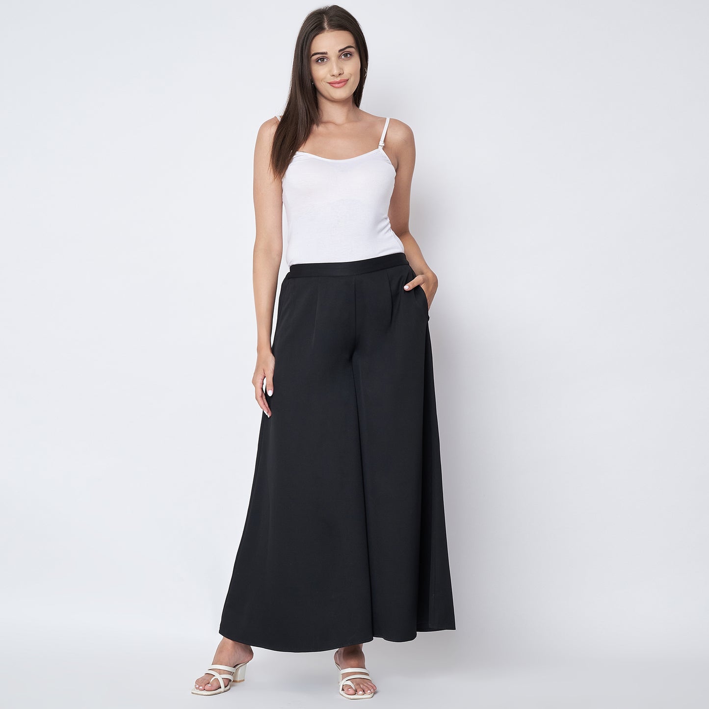 Black Wide Leg Pants