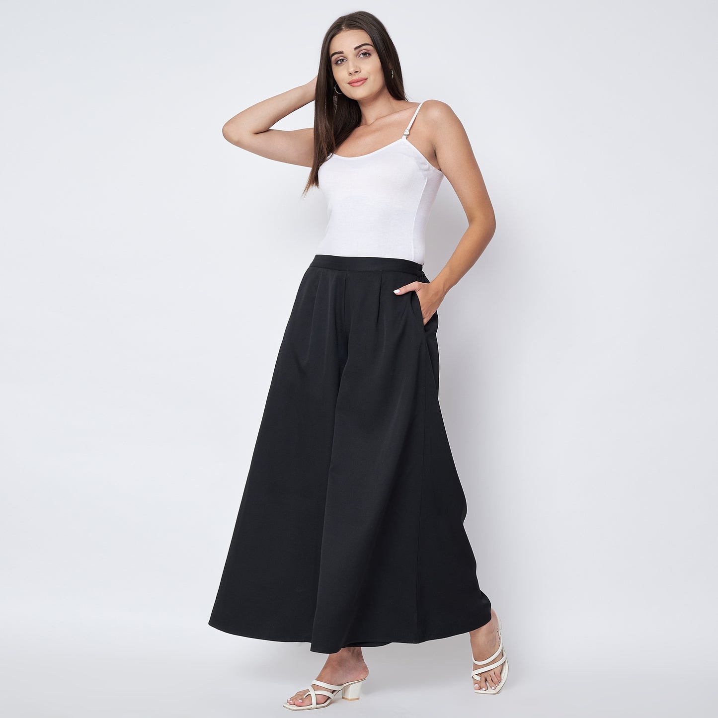 Black Wide Leg Pants