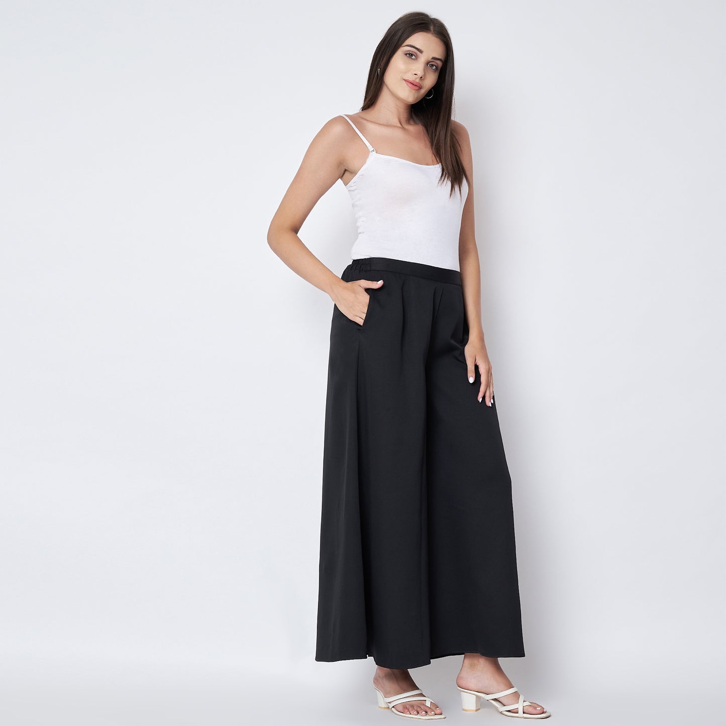 Black Wide Leg Pants