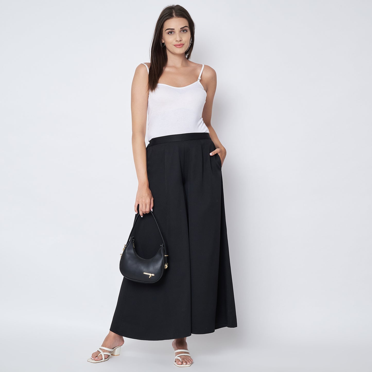 Black Wide Leg Pants