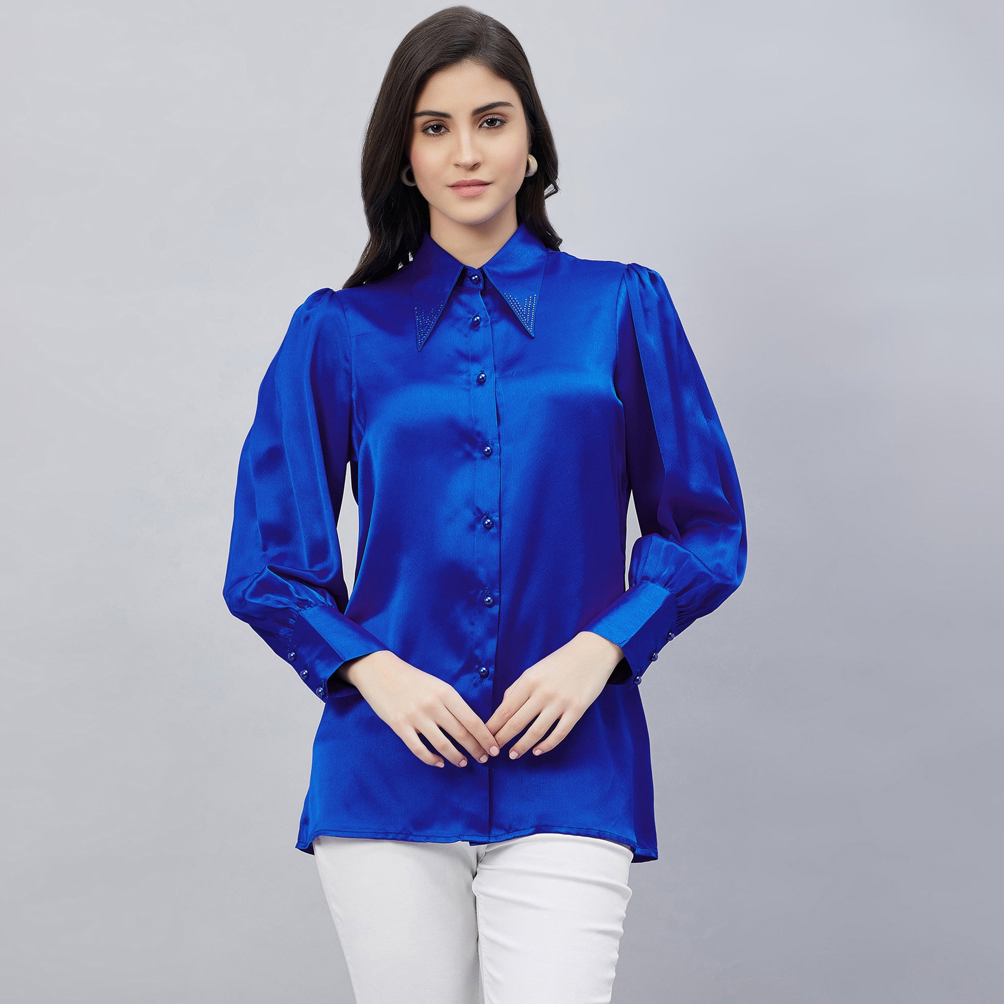 Cobalt blue shirt outlet womens