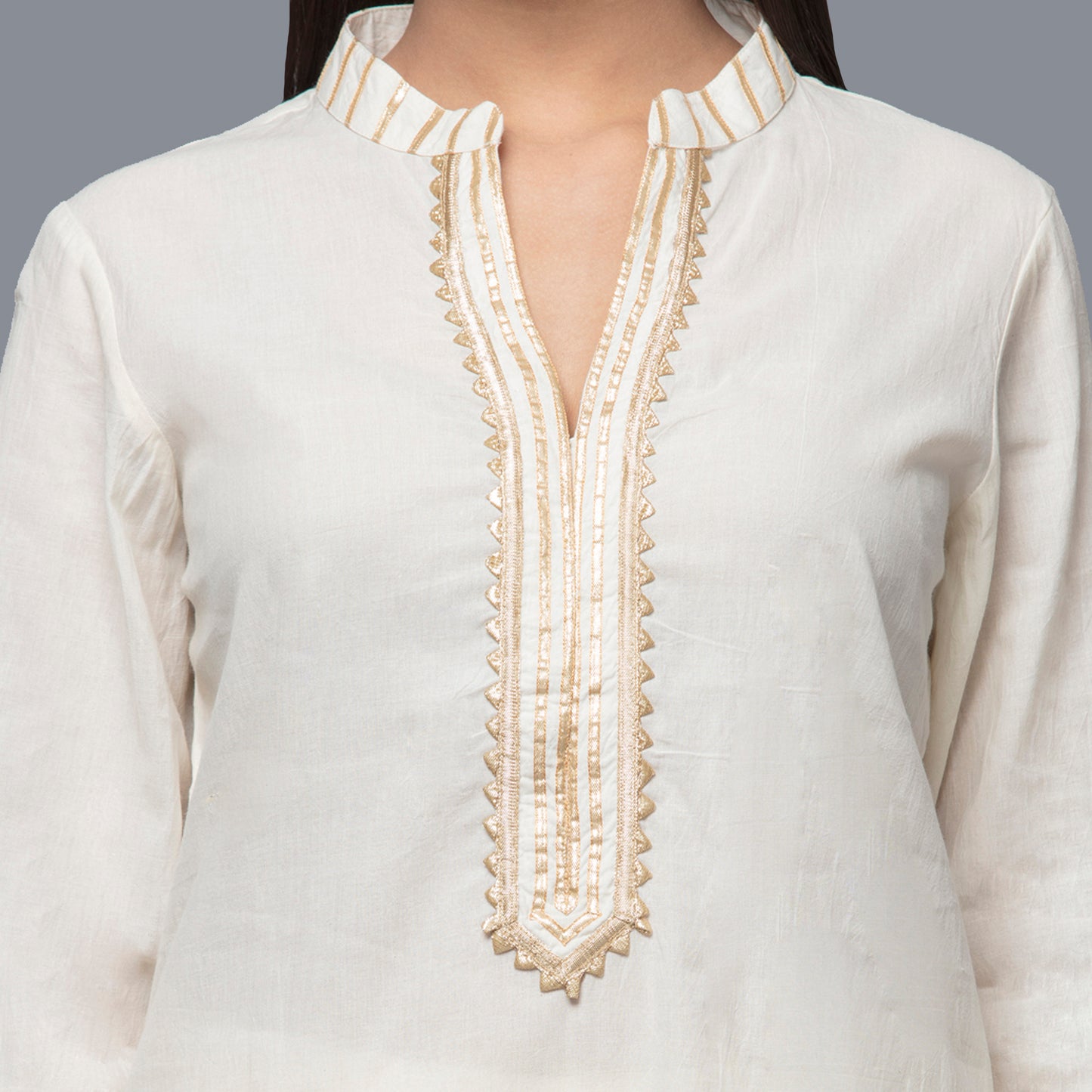 Ivory Long Kurta