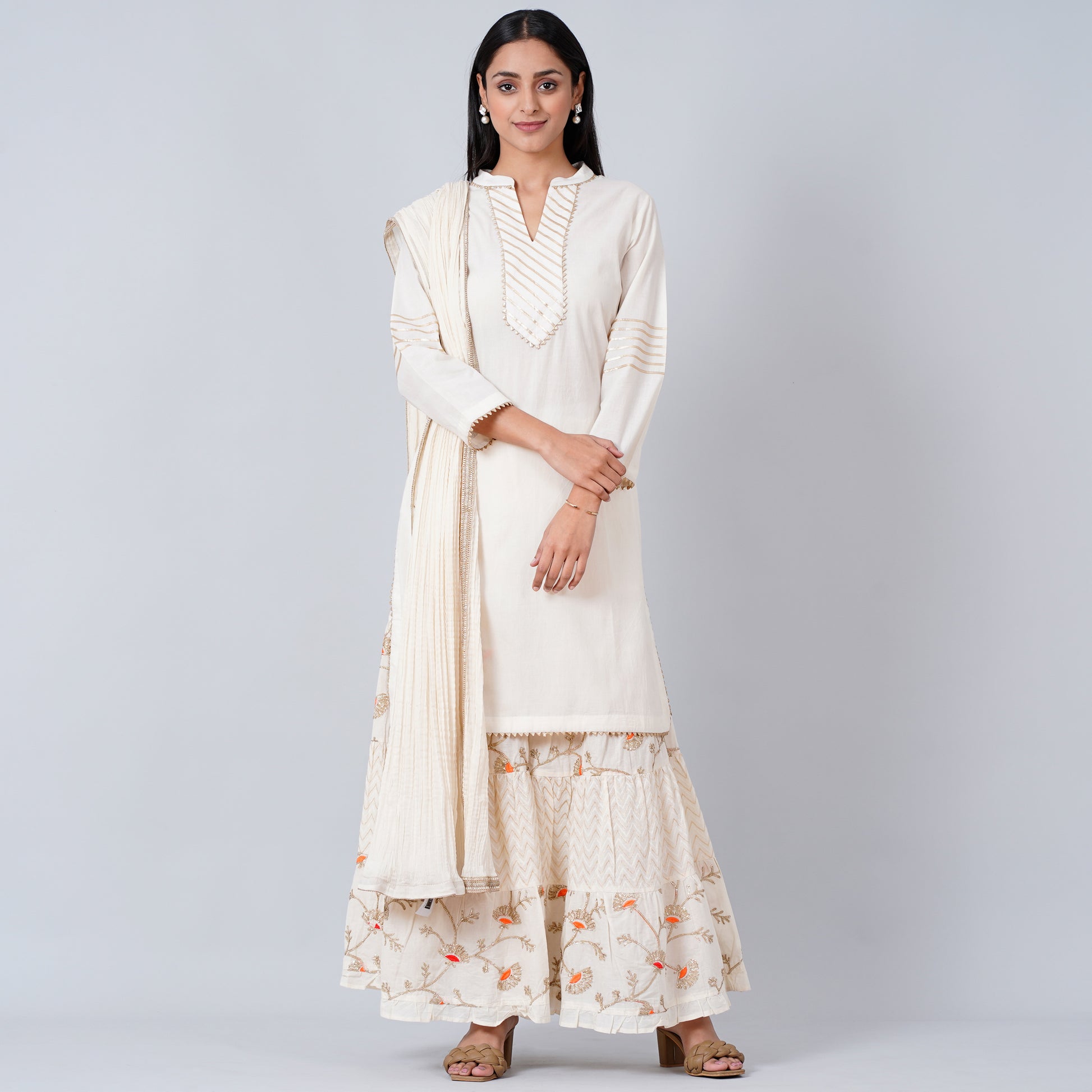 White Resort Wear, Embroidered at Rs 1800 in New Delhi