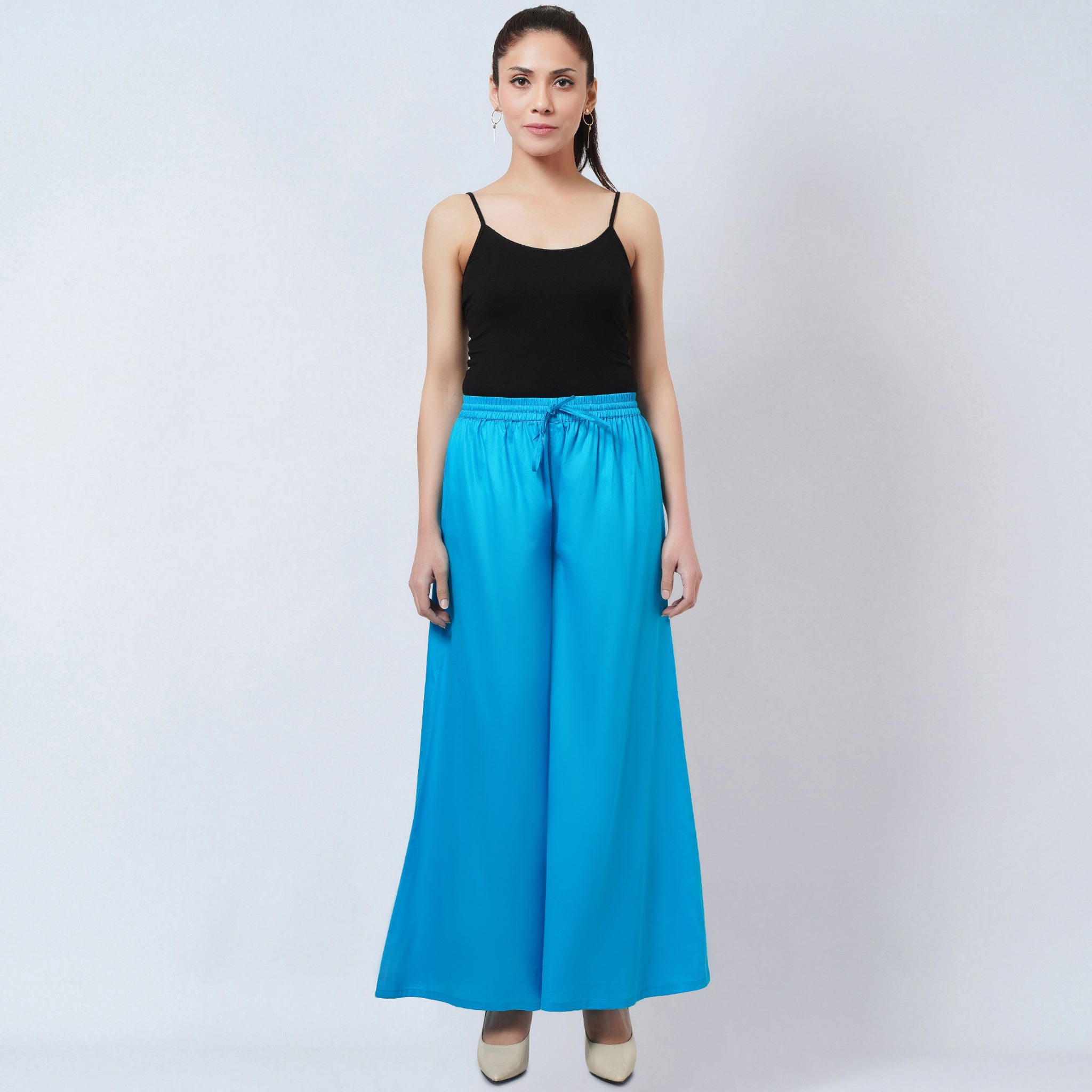 Palazzo Trousers Outfit